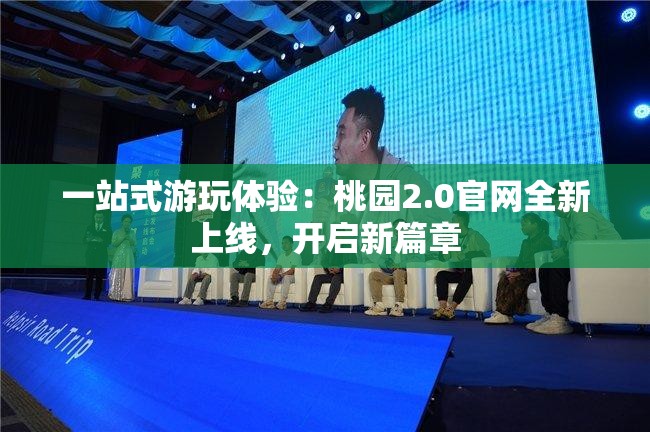 一站式游玩体验：桃园2.0官网全新上线，开启新篇章