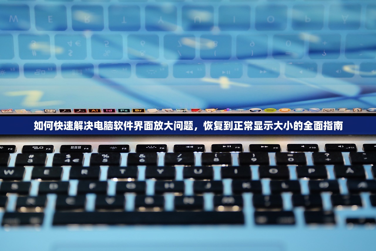 如何快速解决电脑软件界面放大问题，恢复到正常显示大小的全面指南