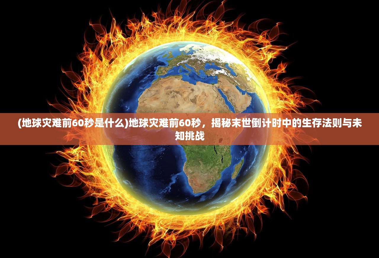 (地球灾难前60秒是什么)地球灾难前60秒，揭秘末世倒计时中的生存法则与未知挑战